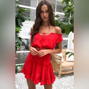 White Fox boutique Move on set Red